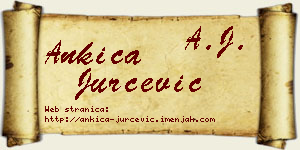 Ankica Jurčević vizit kartica